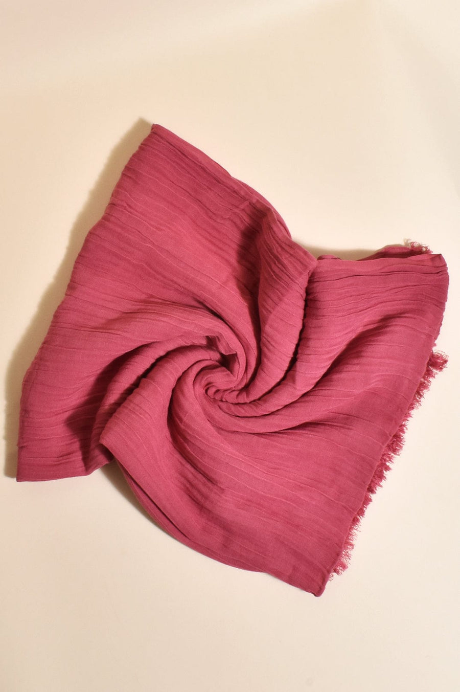 Esme Crinkle Scarf - Pink