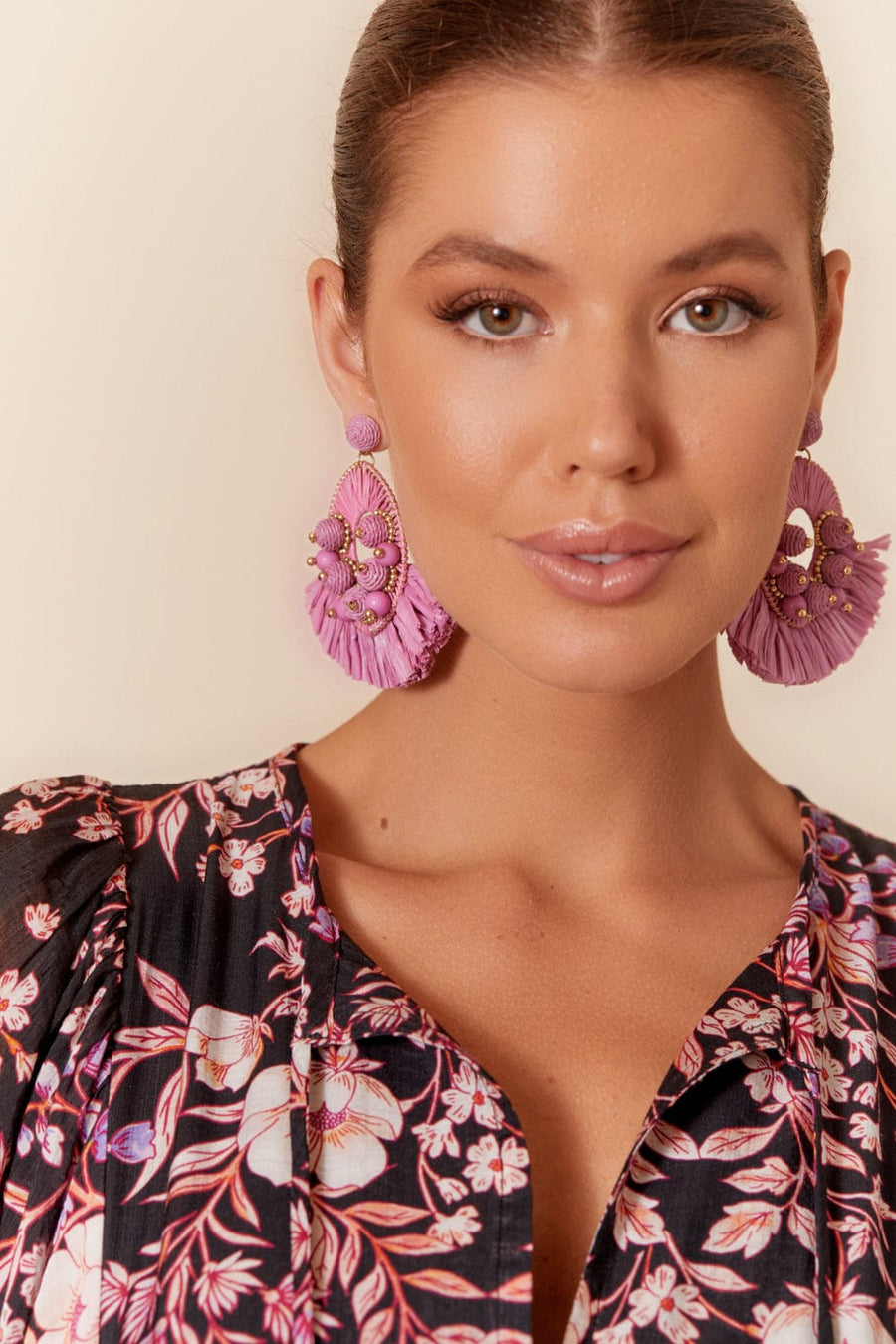 Statement Fringed Earrings