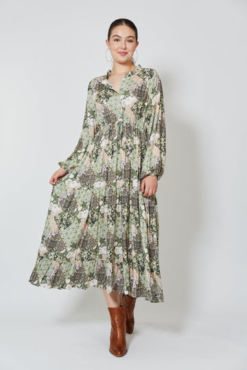 Isle Of Mine Coppola Maxi Dress - Evergreen Muse